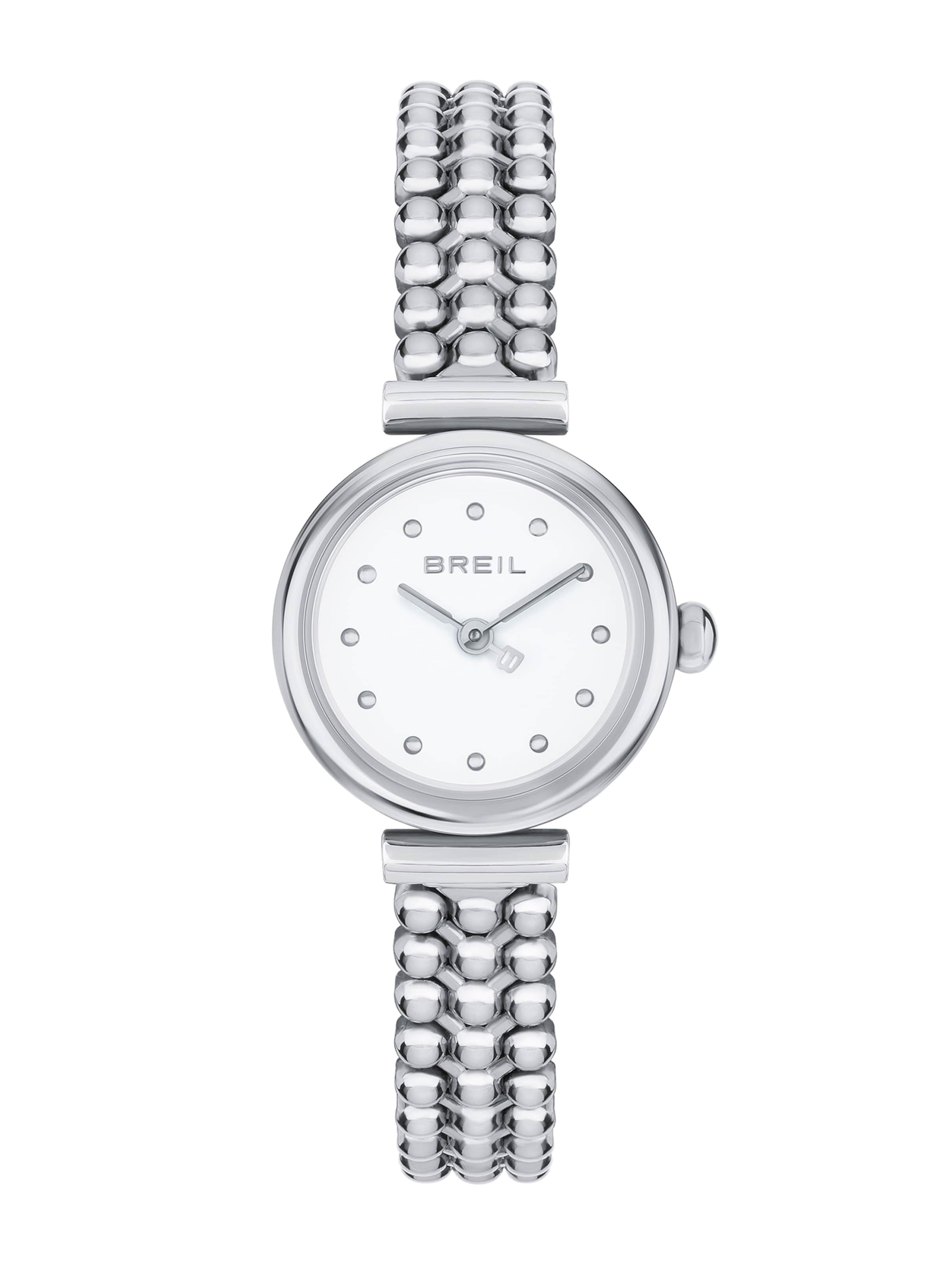 Montre à affichage analogique 'Bubble' Breil en argent : devant