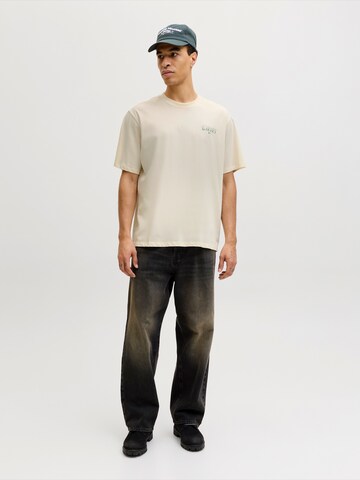 JACK & JONES Футболка 'JORParadise Island' в Белый