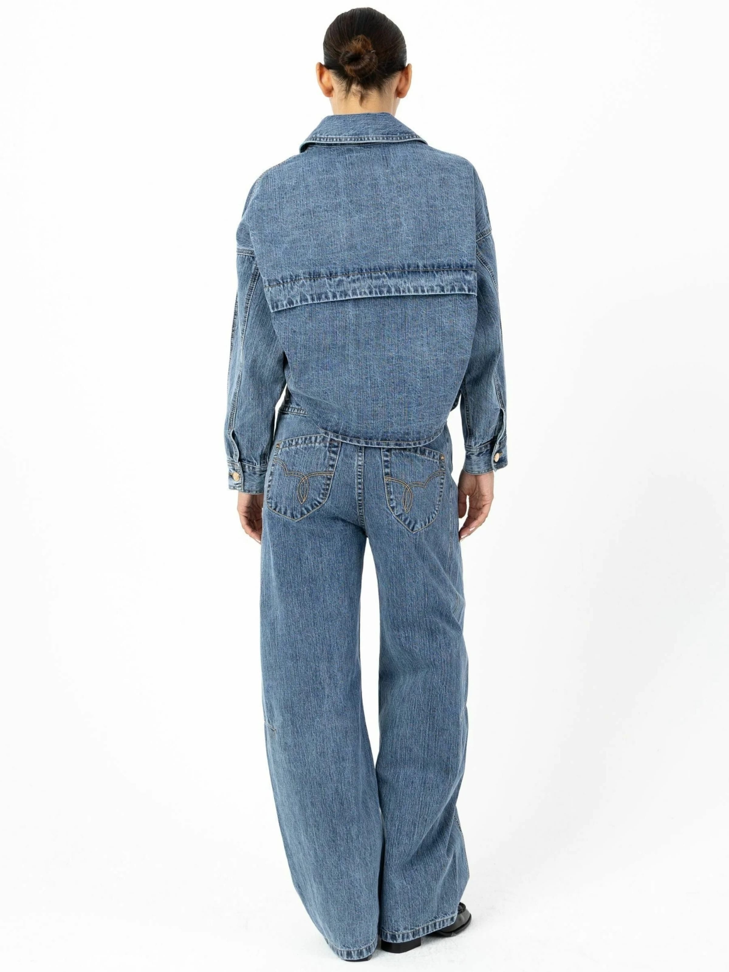 T-shirt ' Denim ' Coster Copenhagen en bleu