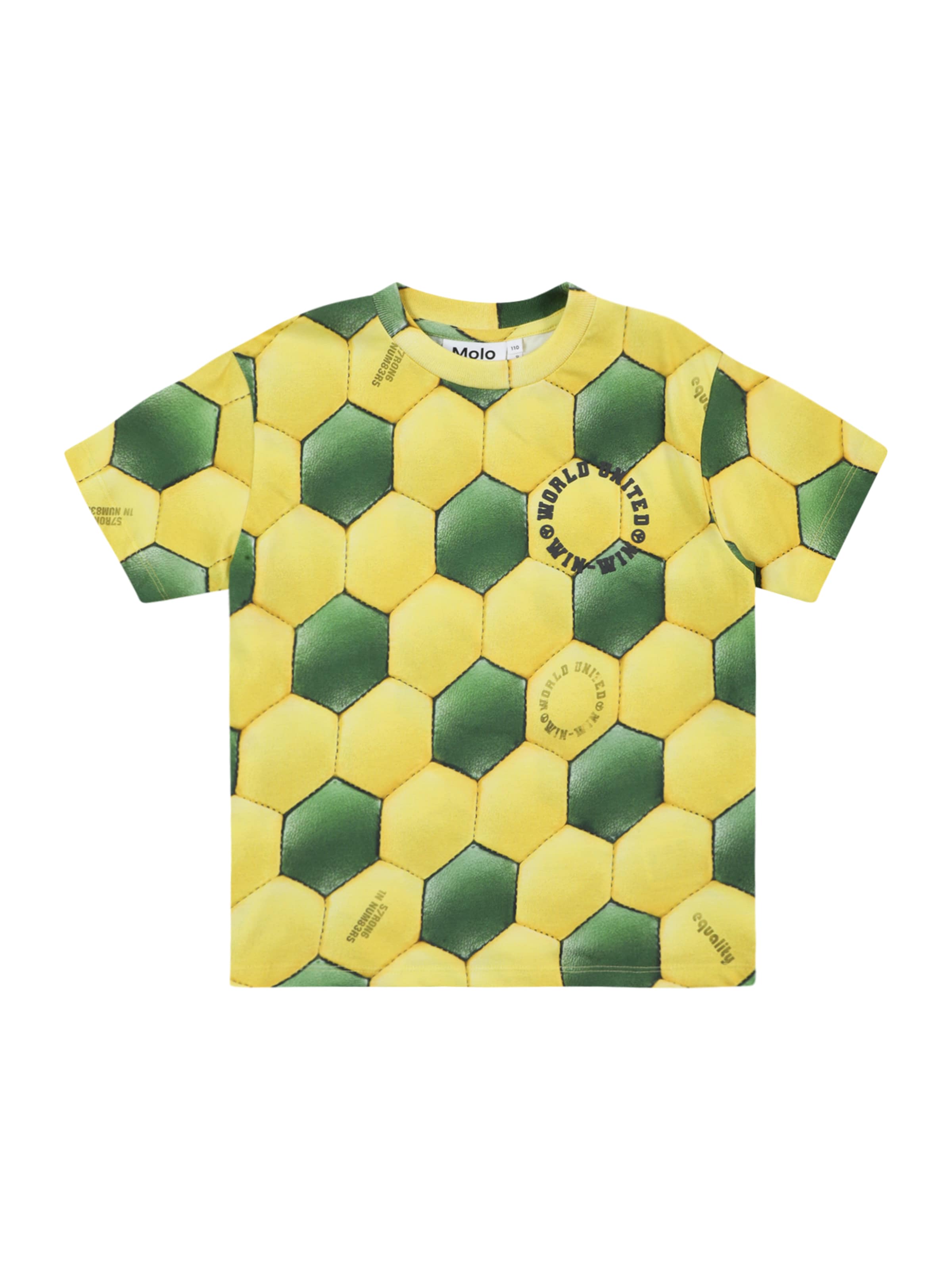 Molo Tričko 'Riley' – žlutá: přední strana