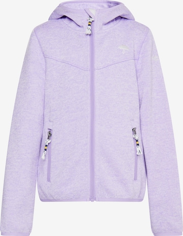 Schmuddelwedda Fleece jacket 'Kilata' in Purple: front