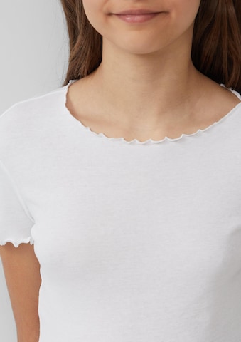 T-Shirt s.Oliver en blanc