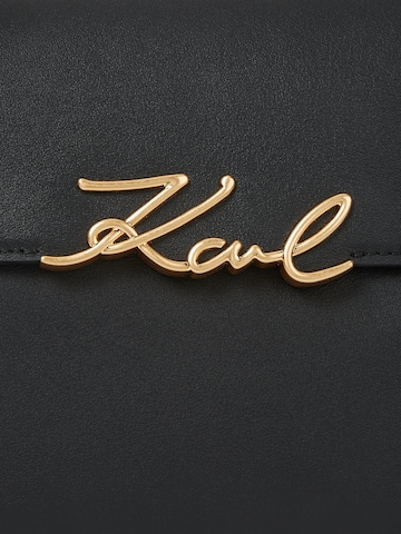 Karl Lagerfeld Õlakott 'K/Signature', värv must
