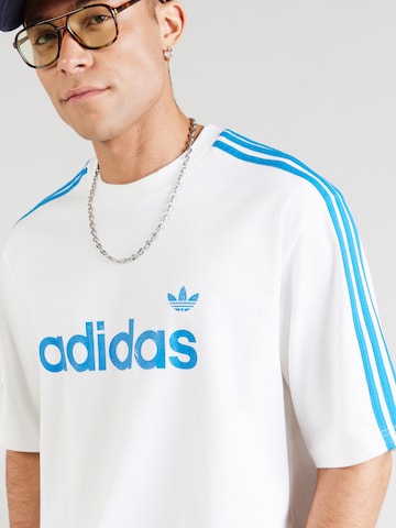 ADIDAS ORIGINALS Shirt 'SNAKE' in Wit