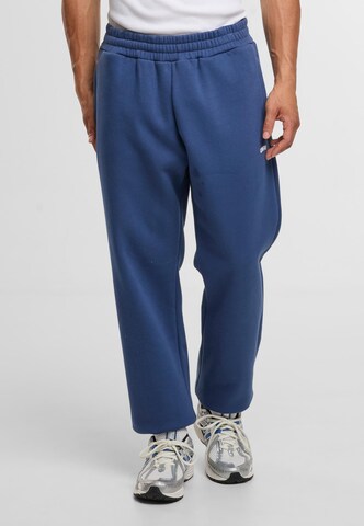 Unfair Athletics Regular Broek in Blauw: voorkant