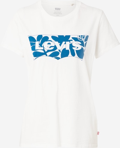 LEVI'S T-Shirt 'The Perfect' in blau / weiß, Produktansicht