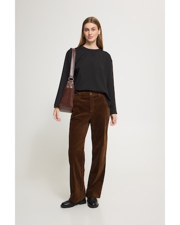 Loosefit Pantalon ICHI en marron