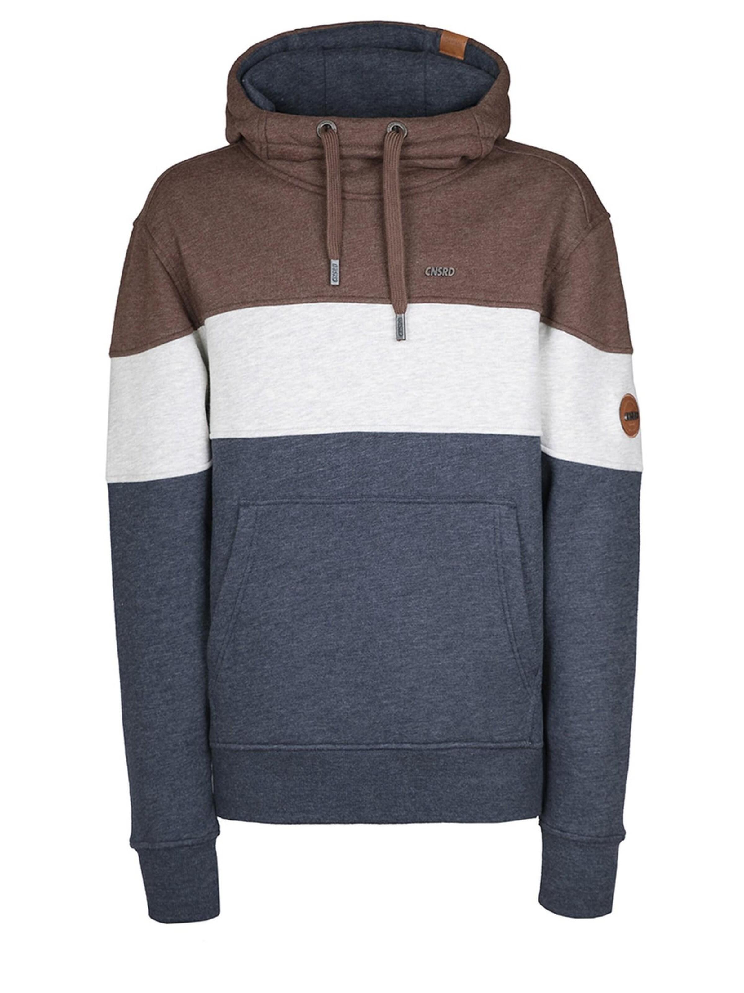 CNSRD Sweatshirt 'KING B BRN' in Bruin: voorkant