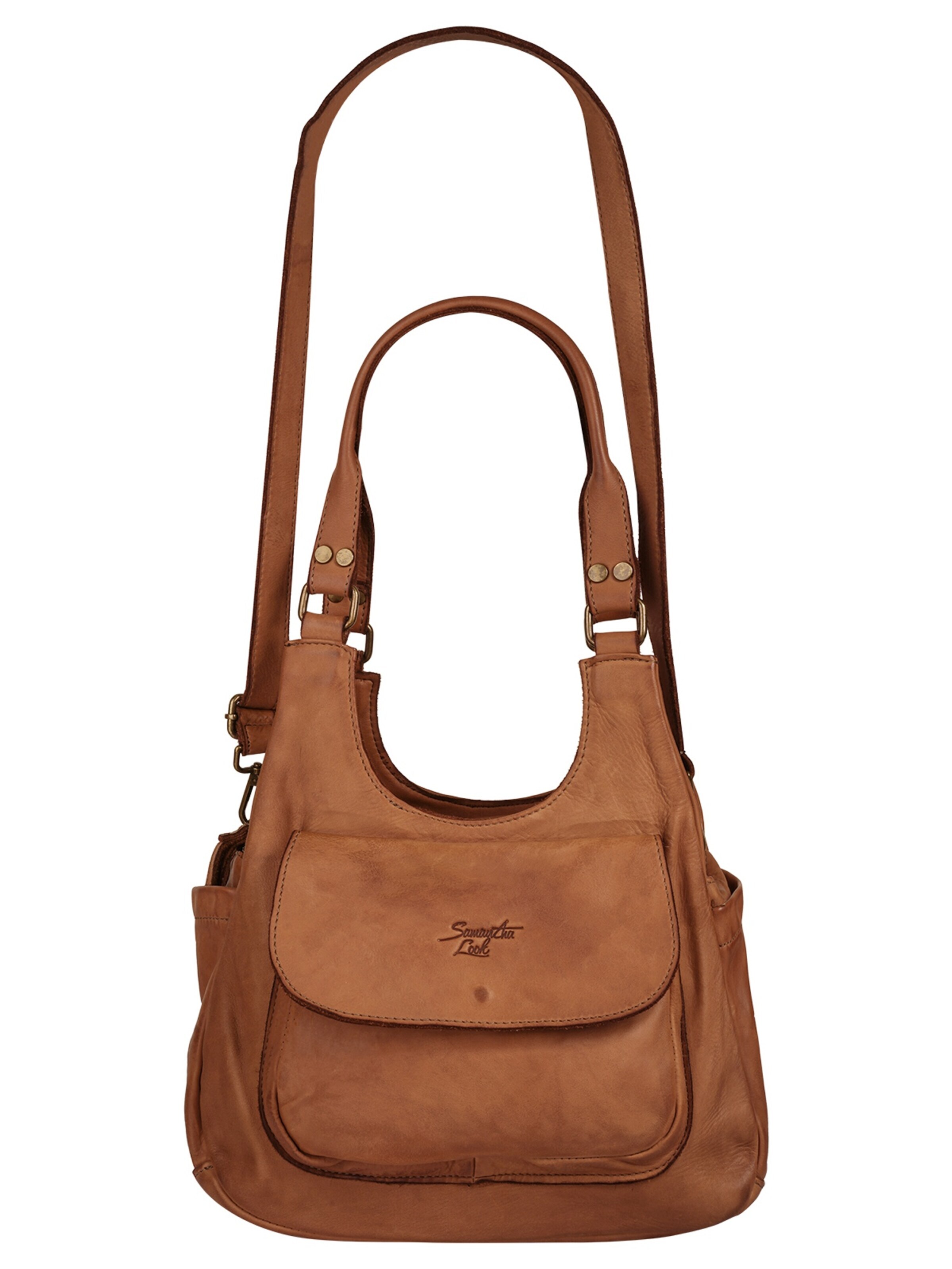Samantha Look Crossbody Bag in Brown