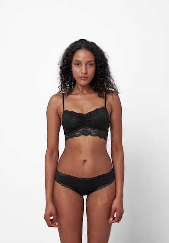 SNOCKS Bralette Bra in Black: front