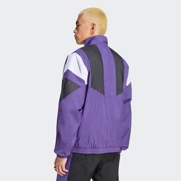 ADIDAS PERFORMANCE - Casaco de treino 'Real Madrid EQT' em roxo