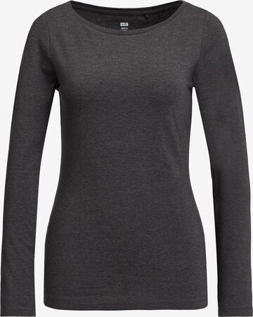 T-shirt WE Fashion en gris : devant