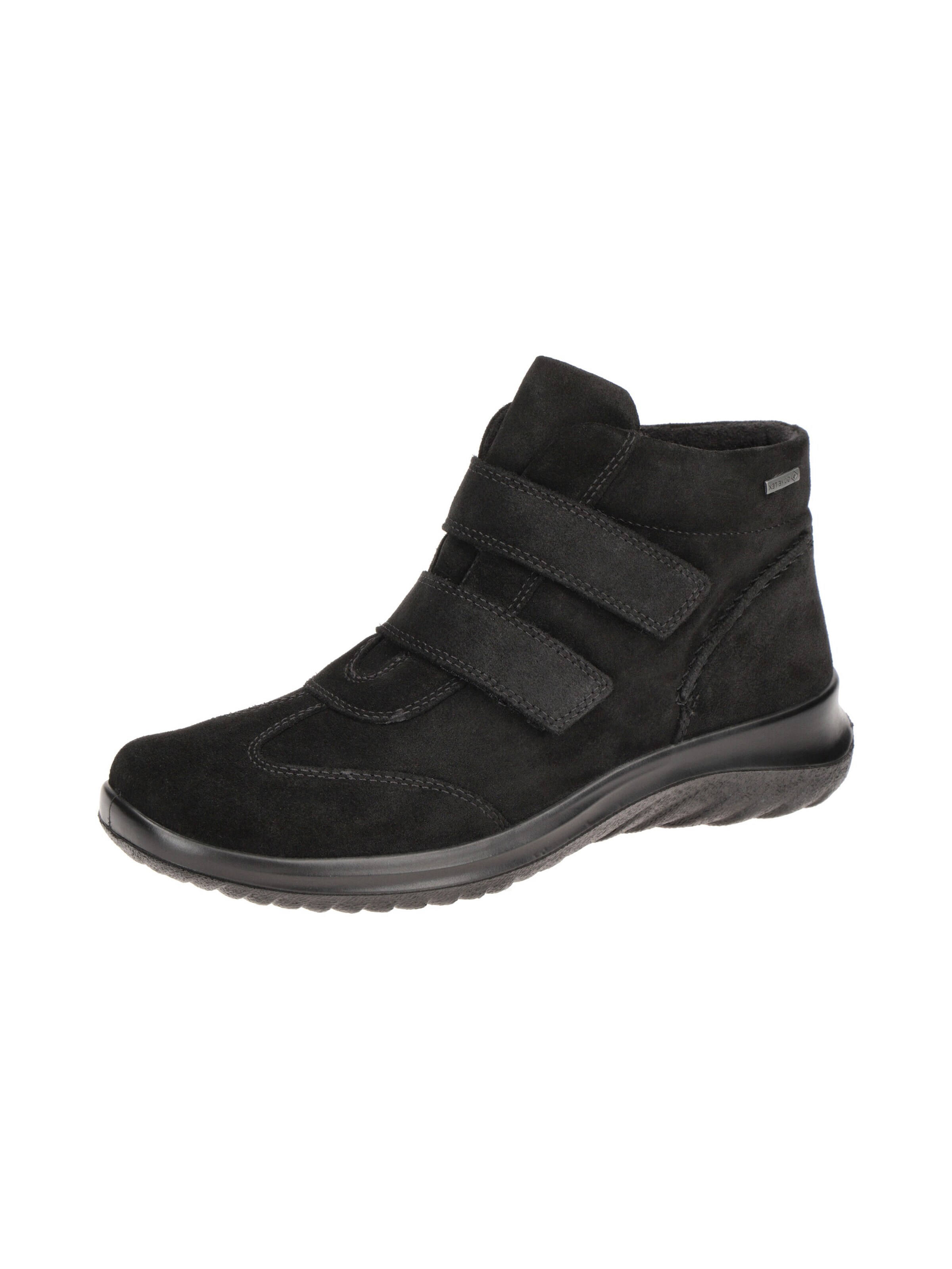 Legero Boots 'Legero Softboot 4 Klett Stiefelette schwarz GORE-TEX' in Black: front