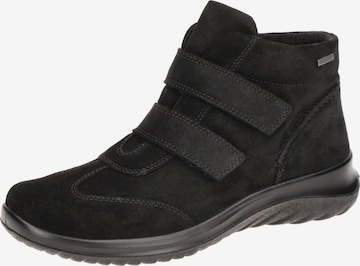 Legero Boots 'Legero Softboot 4 Klett Stiefelette schwarz GORE-TEX' in Schwarz: Vorderseite