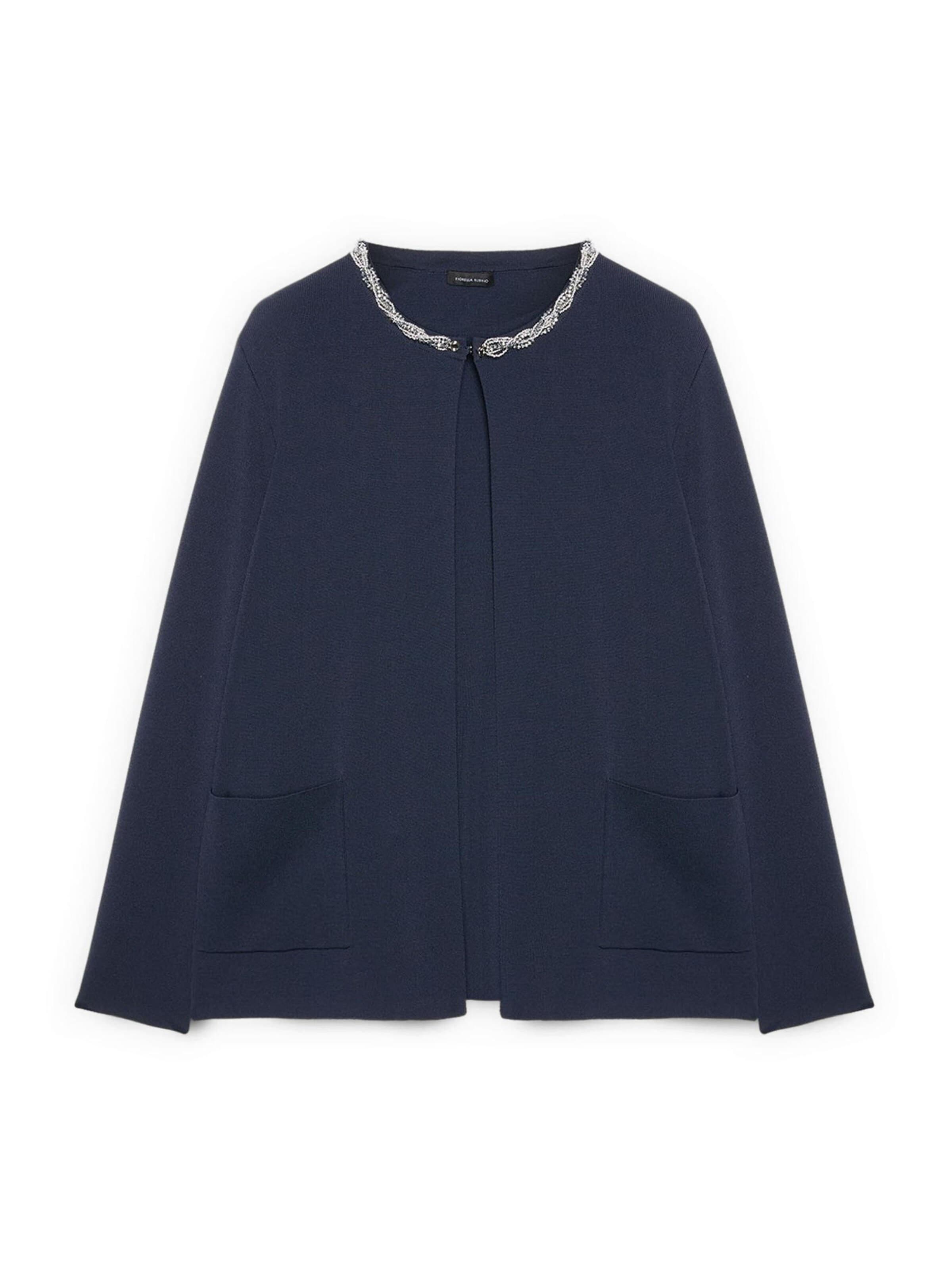 Fiorella Rubino Strickjacke‌‌‌‌ in Blau: Vorderseite