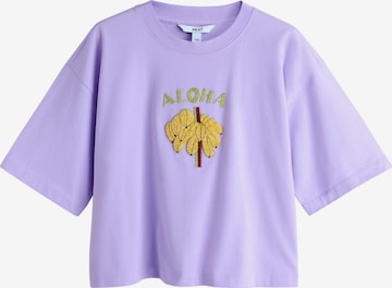 purpurinė Next Marškinėliai 'Aloha': priekis
