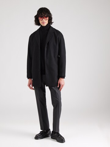 JACK & JONES Mantel 'MORTEN' in Schwarz