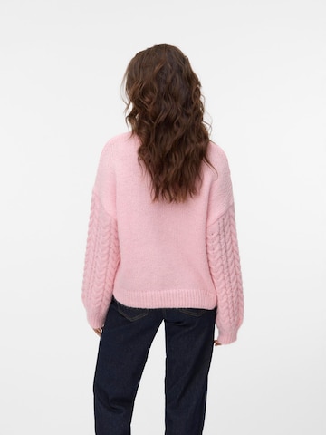 VERO MODA Pullover 'VMDream' i rød