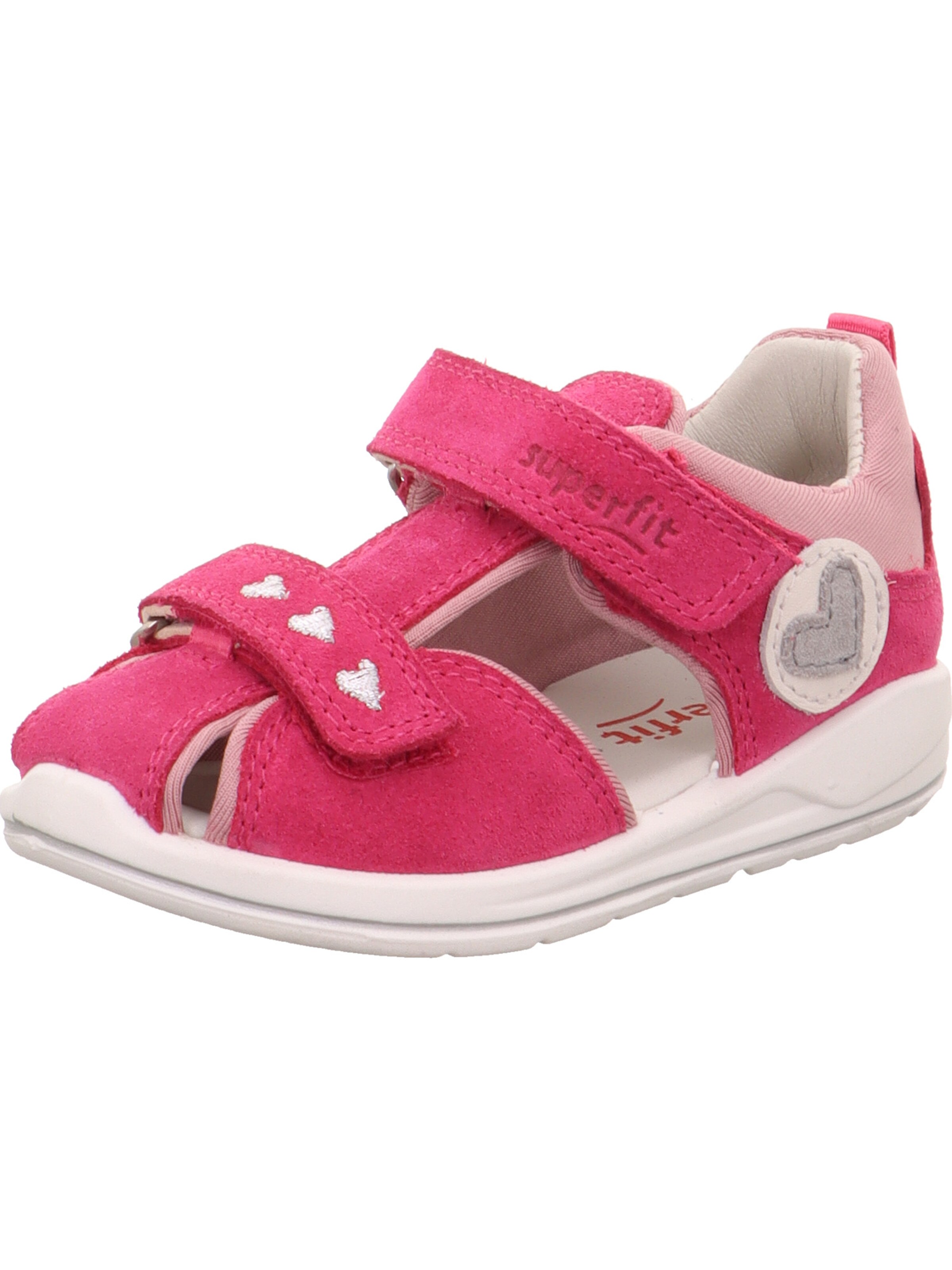 SUPERFIT Sandale 'Boomerang' in Pink: Vorderseite