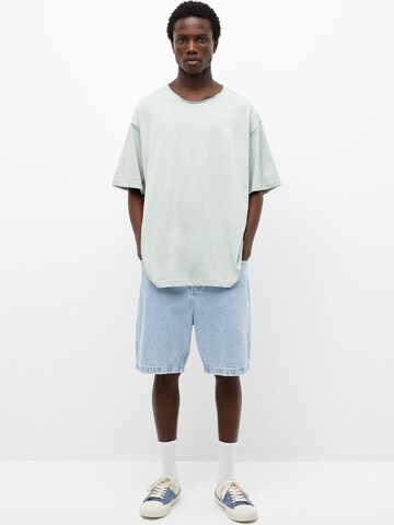 Pull&Bear T-Shirt in Grün