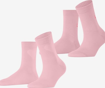 ESPRIT Socken 'Heart & Love' in Lila: Vorderseite