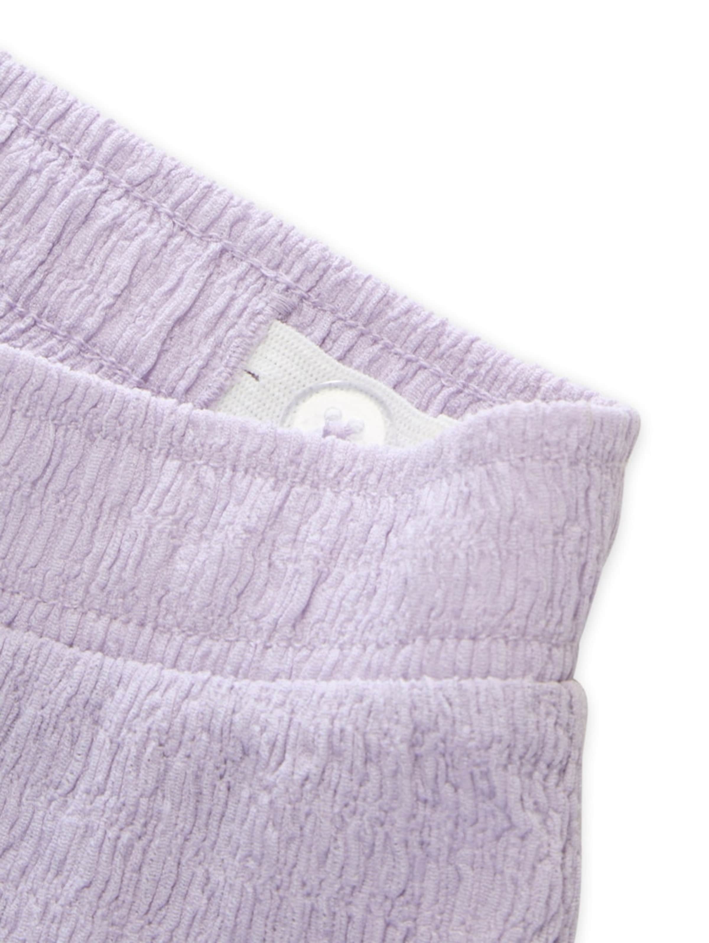 TOM TAILOR Loose fit Pants in Purple