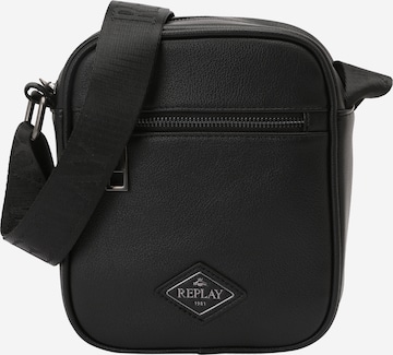 REPLAY Olkalaukku värissä musta: etupuoli