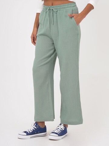 FRESHLIONS Loose fit Trousers 'Mila' in Green
