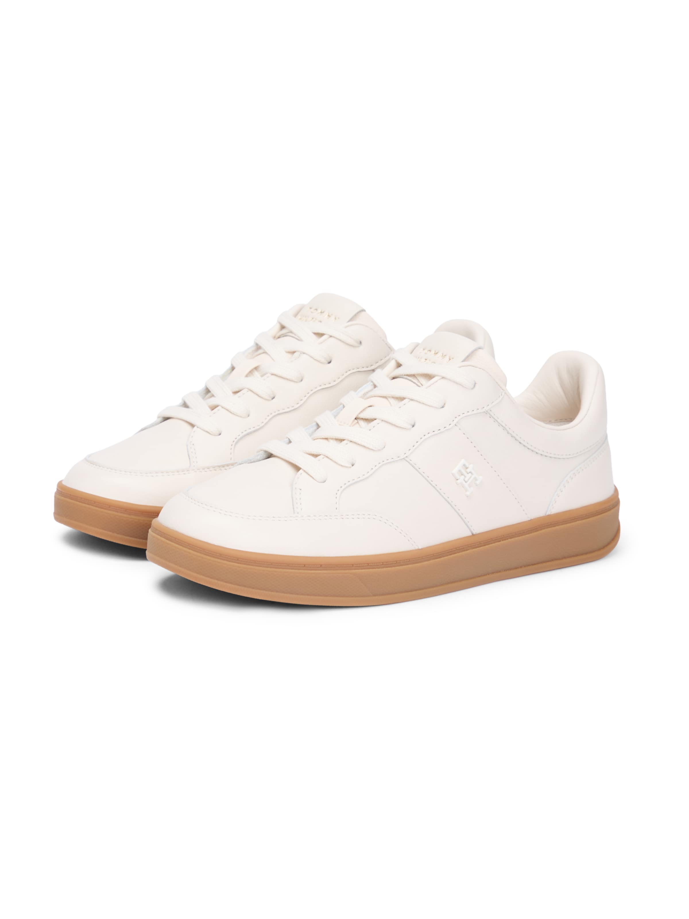 Sneaker low 'Heritage Court' de la TOMMY HILFIGER pe bej