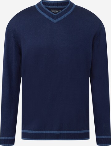 BURTON MENSWEAR LONDON Trui in Blauw: voorkant