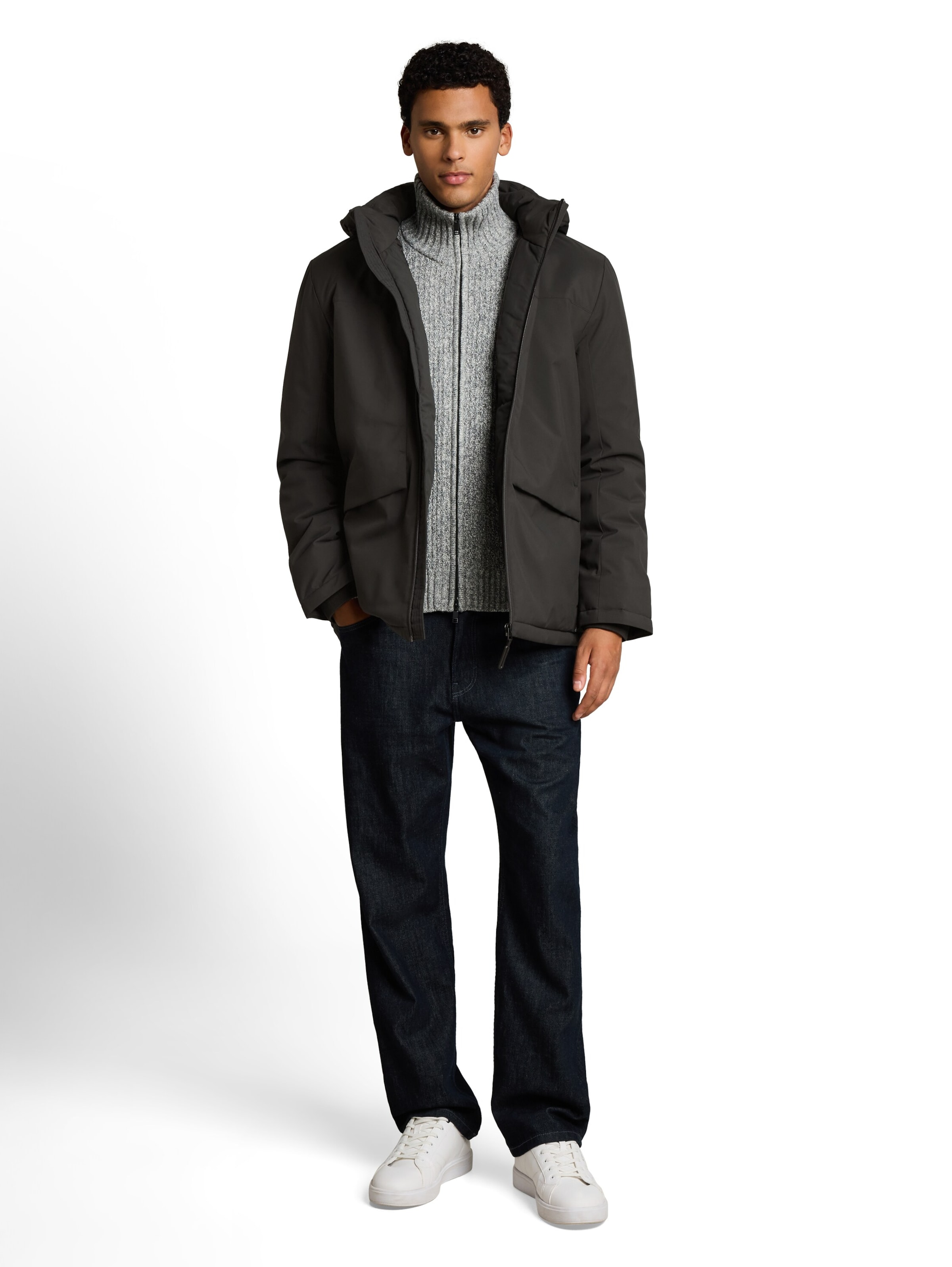 TOM TAILOR DENIM - Chaqueta de invierno en gris