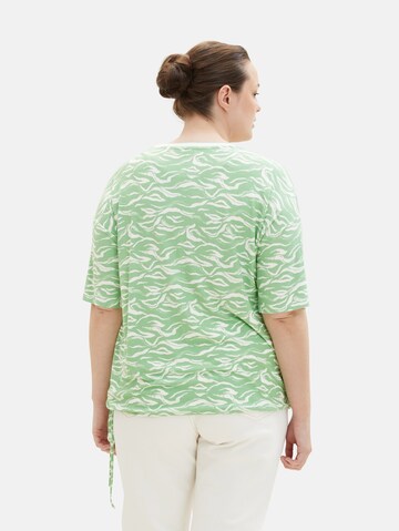 Tom Tailor Women + Shirt in Groen