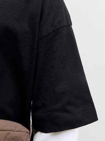 JACK & JONES Tricot 'Biarritz' in Zwart
