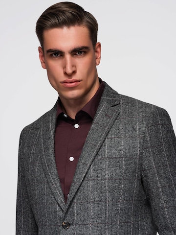 Ombre Slim Fit Sakko in Grau