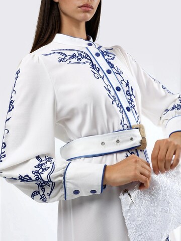 Rochie 'Midi' de la MSN Collection pe alb