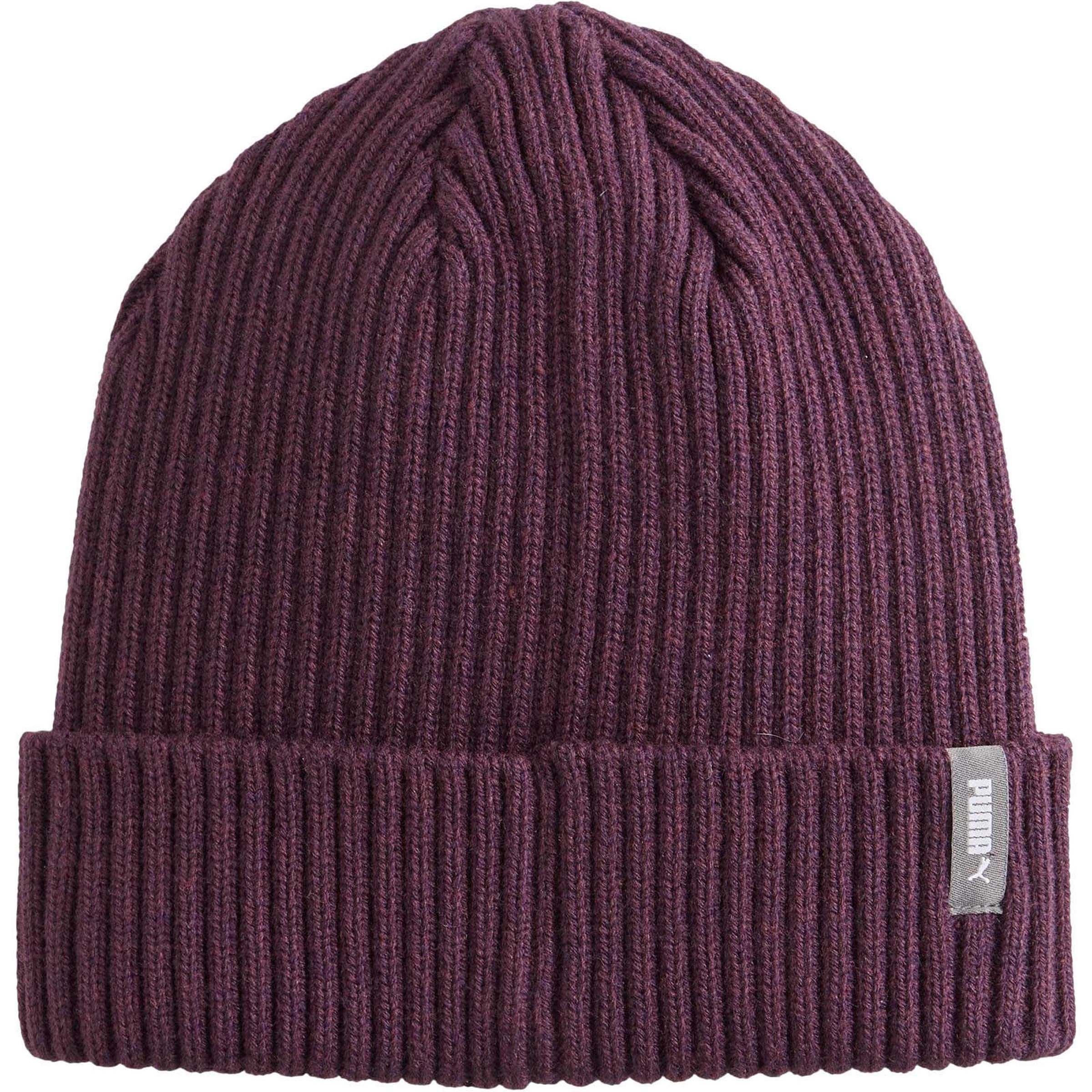 PUMA Beanie 'Classic Cuff' in Lila