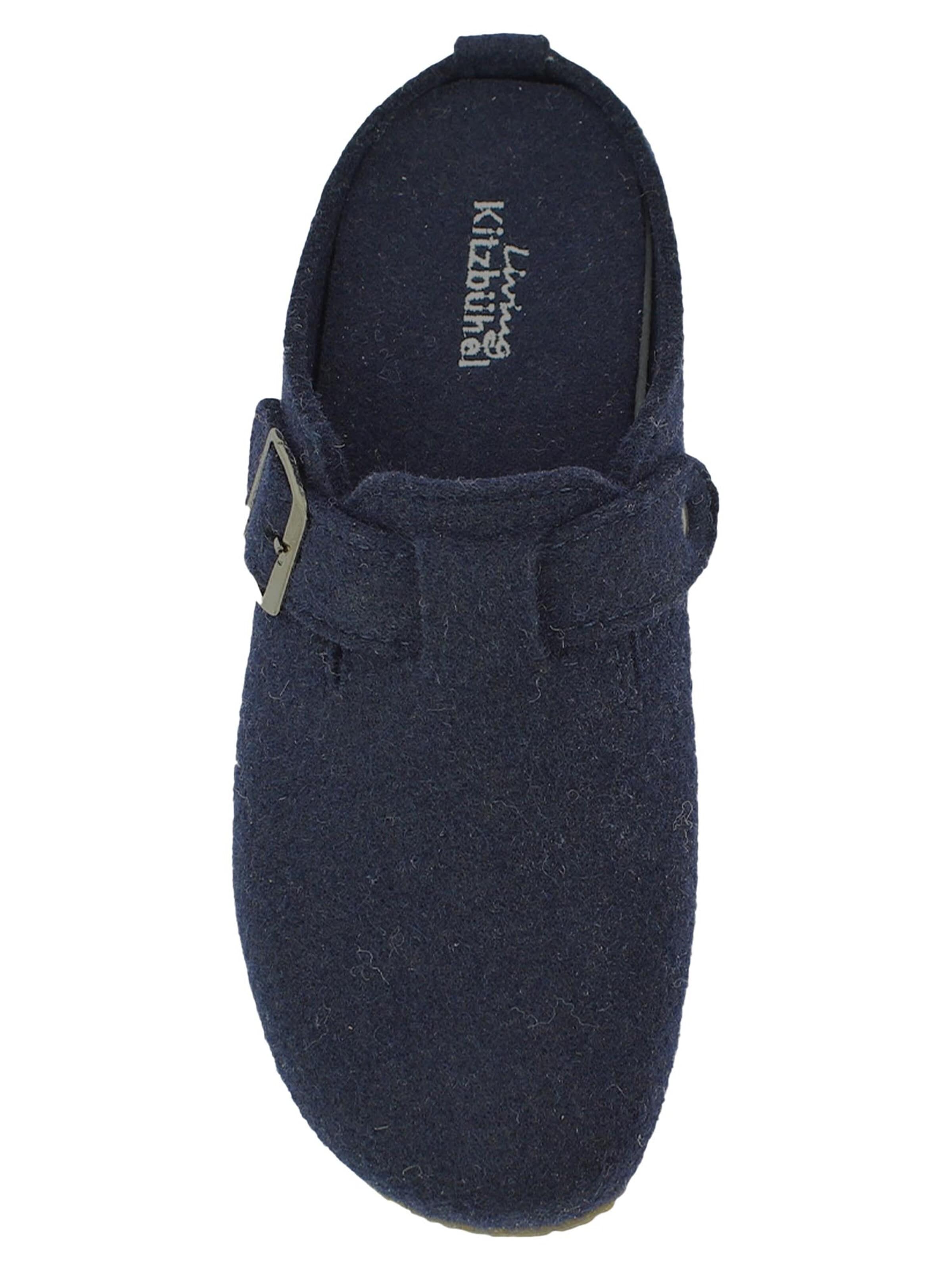 Living Kitzbühel Huisschoenen 'Filz' in Blauw