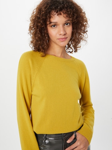 UNITED COLORS OF BENETTON Pullover in Gelb