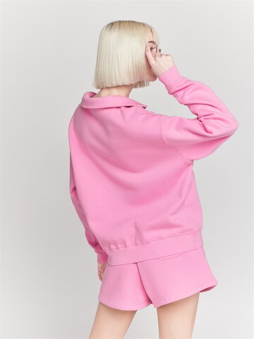 UNFOLLOWED x ABOUT YOU Mikina 'BUBBLEGUM' – pink: zadní strana
