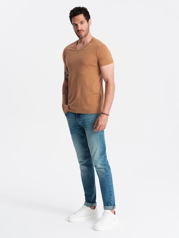Ombre Shirt in Bruin