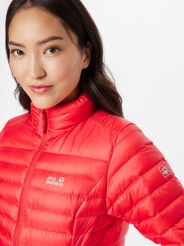 JACK WOLFSKIN Outdoor Jacket in Red