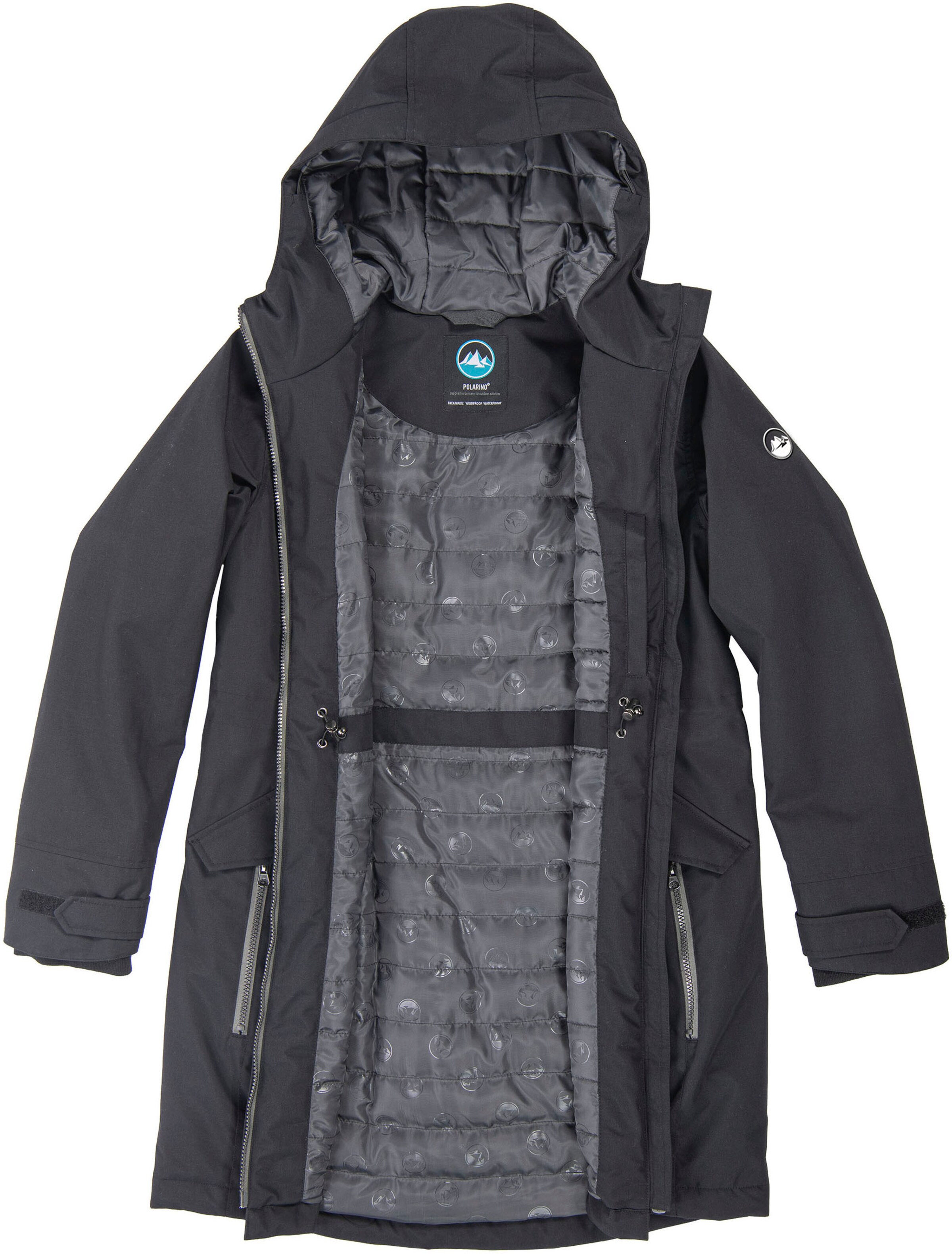 POLARINO Outdoor Jacket in Black