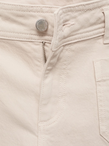 Wide leg Jeans 'JESSIE' de la MANGO pe bej