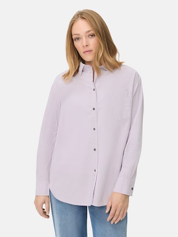 CAMEL ACTIVE Bluse mit Brusttasche in Lila: Vorderseite