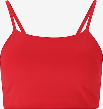 Athlecia Sport-BH 'Bloom' in Rot: Vorderseite