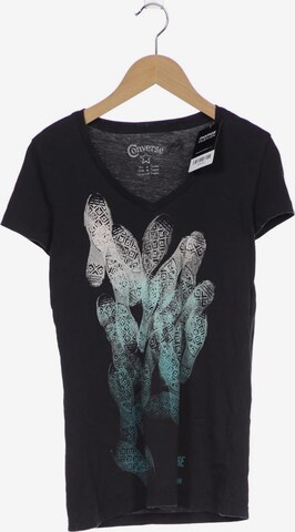CONVERSE T-Shirt S in Grau: predná strana