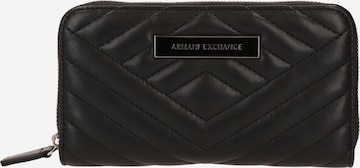 Portamonete di ARMANI EXCHANGE in nero: frontale