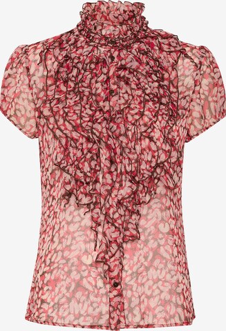 Camicia da donna 'Lilja' di SAINT TROPEZ in rosso: frontale