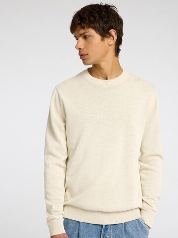SELECTED HOMME Pullover i hvid