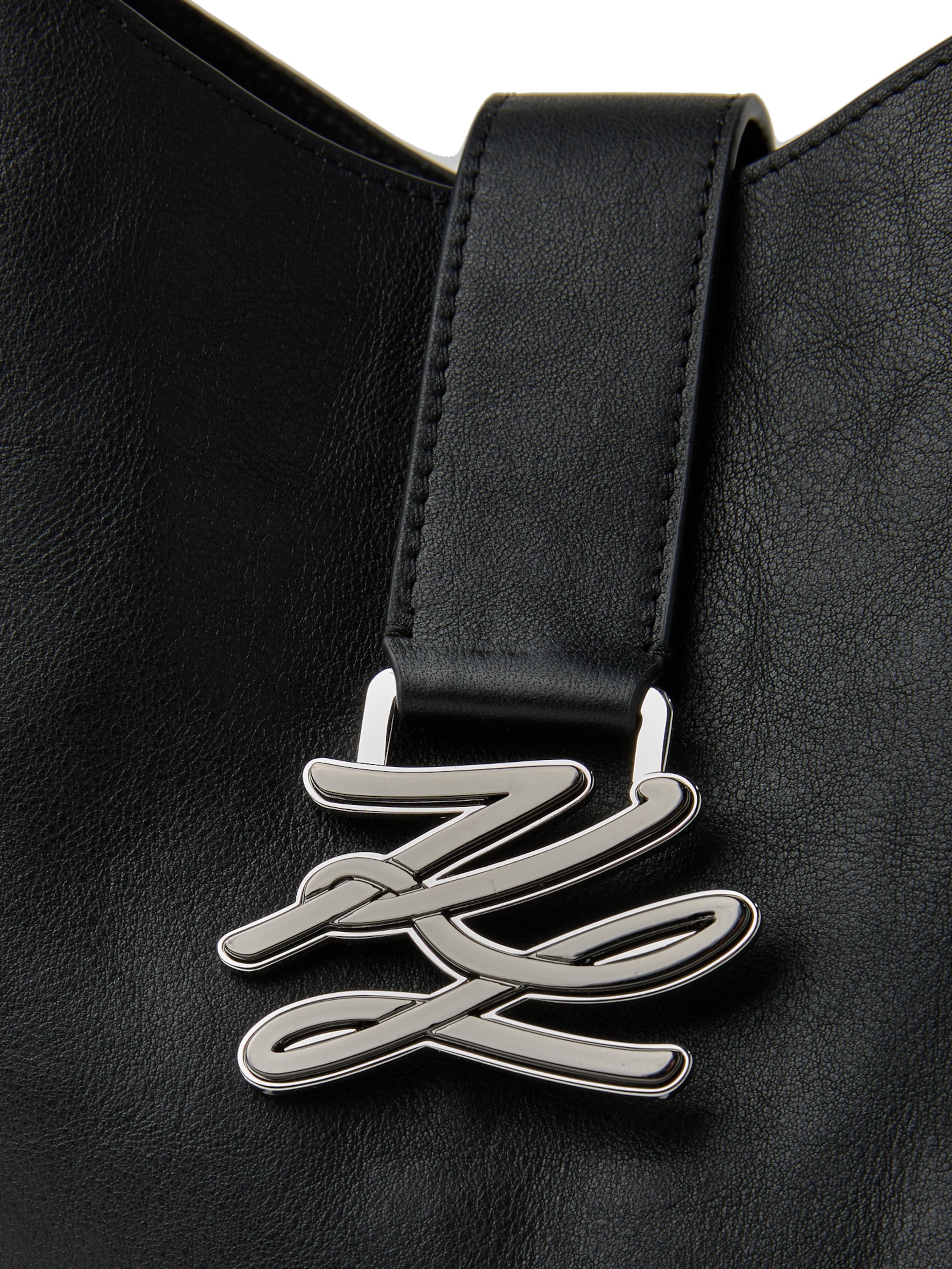 Karl Lagerfeld - Mala de ombro em preto